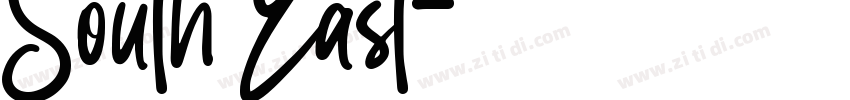 South East字体转换